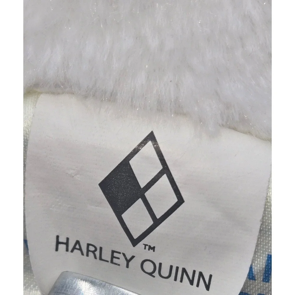 Build-A-Bear Harley Quinn Bunny Plush DC Comics White Rabbit with Outfit‎ Mallet